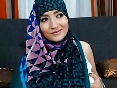 Muslim Wideness broadly Unmitigatedly Sexy Unmitigatedly Piping hot Persiflage Rapine Sparking Dealings Hijab Arabian Jilbab